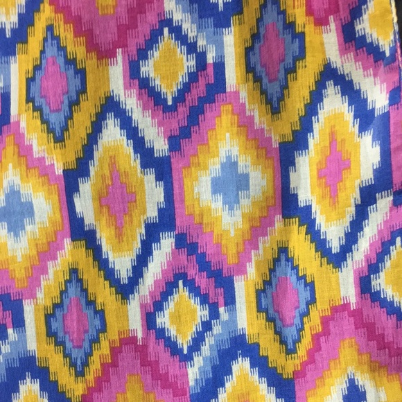 AZTEC Southwest Tribal Design 100% Pure Cotton Versatile Colorful X Large Scarf - Picture 7 of 14